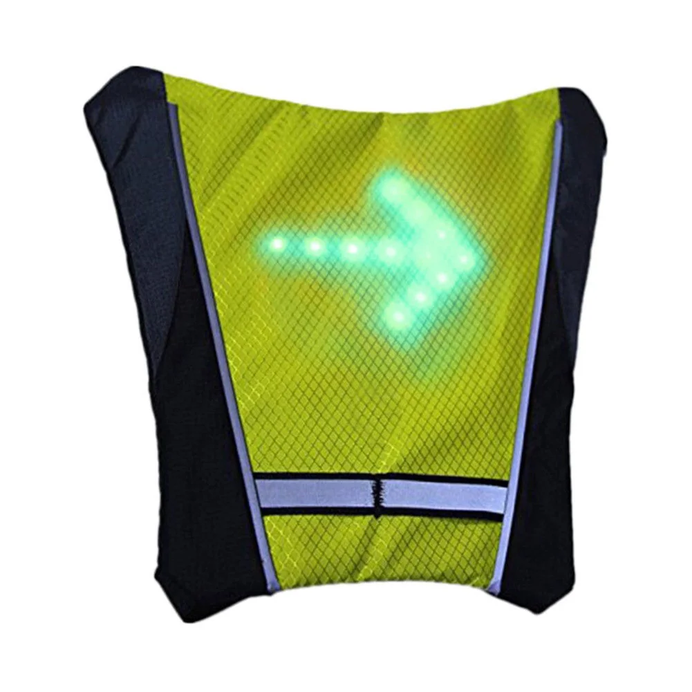 

Signal Pendant Led Durable Riding Practical Waterproof Vest Portable Steering Light Backpack