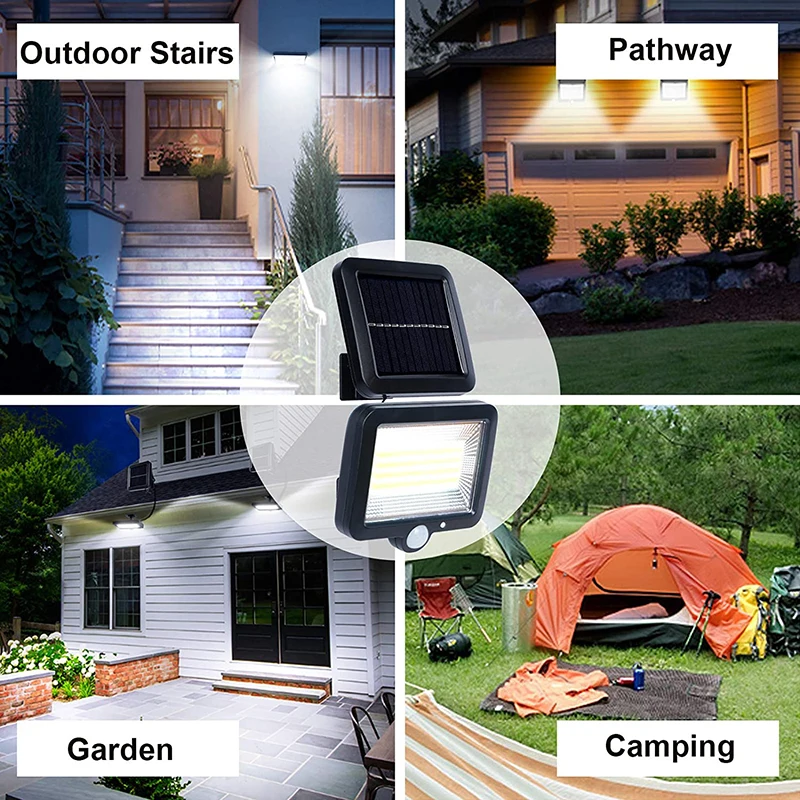 

Solar LED Light Outdoor For Garden Led Solar Lamp Outdoor/indoor Waterproof Garden/Garage Decoration Garage Light 3Modes Control