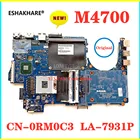 Для dell M4700 Материнская плата ноутбука CN-0RM0C3 CN-0N8H96 CN-035JKV CN-0J867P LA-7931P материнская плата короткие экран линейный интерфейс ОК