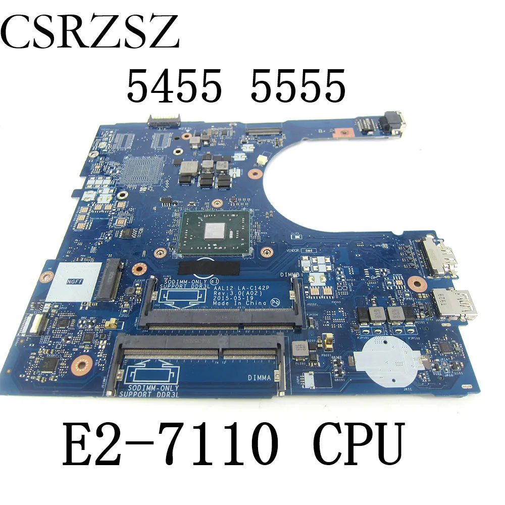 Материнская плата для ноутбука Dell Inspiron 5455 5555 5755 E2-7110 | Компьютеры и офис