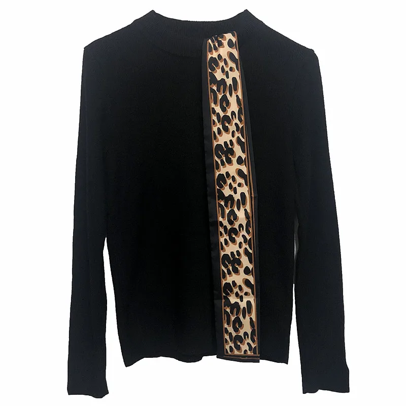 Autumn Women Sweater New Female Slim Winter Knitted Flare Long Sleeve Knitting Pullover Bow Lace Up Womens | Женская одежда