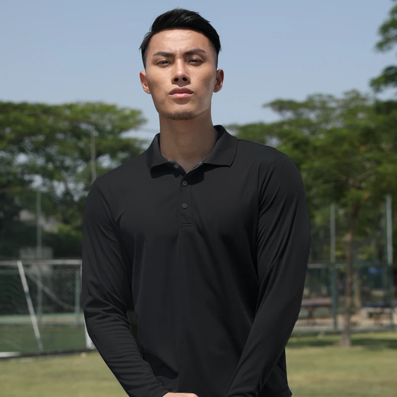 Спортивные рубашки vilson мужская рубашка-поло с длинным рукавом отложным