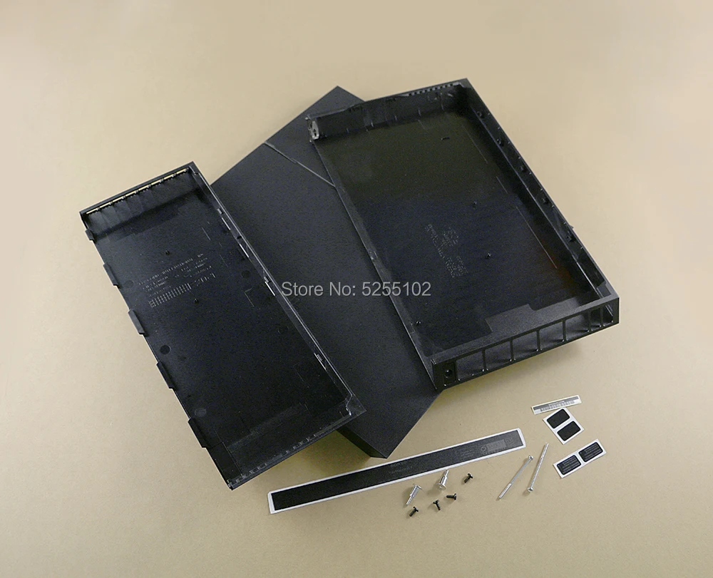 Чехол для консоли PS4 черный чехол корпуса с логотипом 1100 1000|Запасные части| |