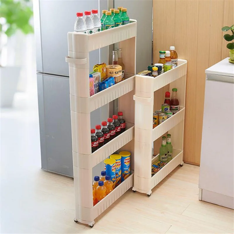 Ванная комната стеганая стойка для хранения кухонный узкий шкаф холодильник