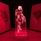 3D светильник JoJo невероятные приключения Noriaki Kakyoin для спальни, декоративный светильник, подарок на день рождения, искусственная акриловая настольная лампа, аниме