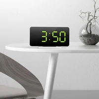 natural alarm clock for bedroom night silent led alarm clock luminous desk decoration budzik elektroniczny alarm clocks bg50ac