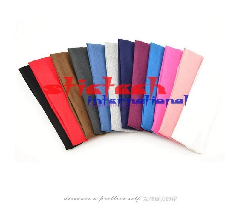 Доставка через dhl/ems размер партии: 500 шт. тонкая спортивная повязка на голову для