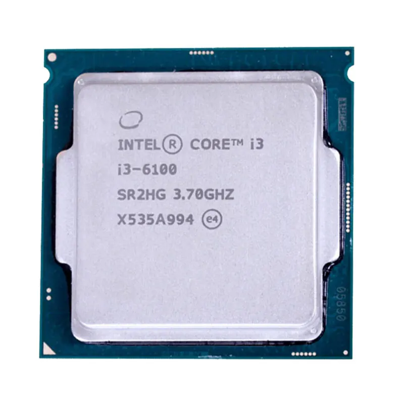

Pulled I3-6100 CPU 3.7G 3M 2 Core 4 Thread LGA1151 Processor