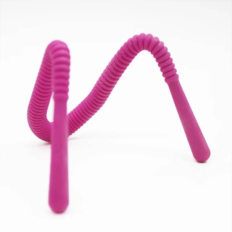 Bendable Silicone Labia Spreader Hands-Free Open Lip Holder Oral Enhancer Stimulate G-spot and P-spot Adult Sex Toys |