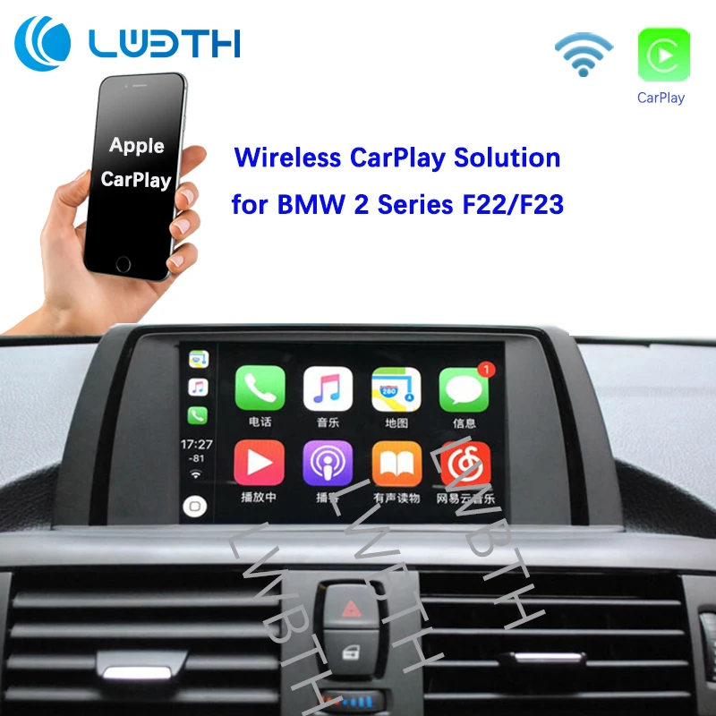 Wi Fi беспроводной Apple Carplay для BMW 2 серии F22 F23 NBT 2013 2017 Поддержка камеры Waze Spotify Google Maps