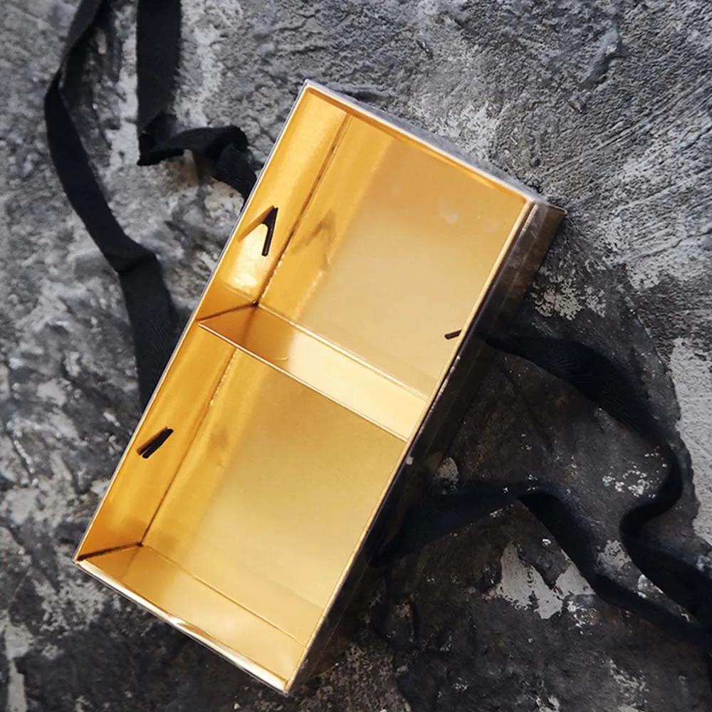 Подарочная коробка на День святого Валентина квадратные складные бумажные