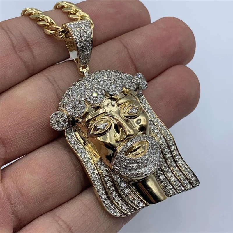 

OTIY Customize Iced Out VVS Moissanite 14k Gold Custom Designs Pendants Muslim Style Men and Women Hip HopJewelry