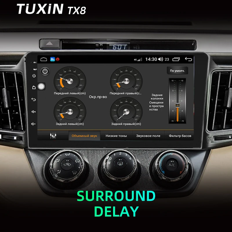 Автомагнитола TUXIN 2 Din Android для Toyota RAV 4 2012-2018 8-ядерный Автомобильный мультимедийный