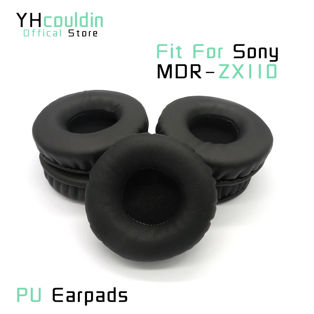 

Earpads for Sony MDR ZX110AP ZX110NC ZX110NA ZX110 Headphones Earpad Cushions Covers PU Ear Pad Replacement