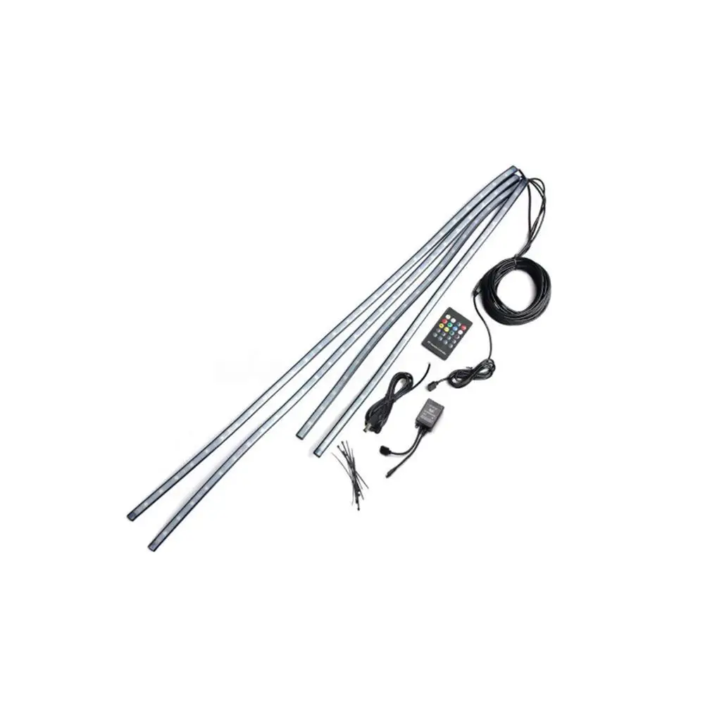

90*1.2cm Car Chassis Light Decoration Atmosphere Colorful Gradient Chassis Light Modified Led Light Strip