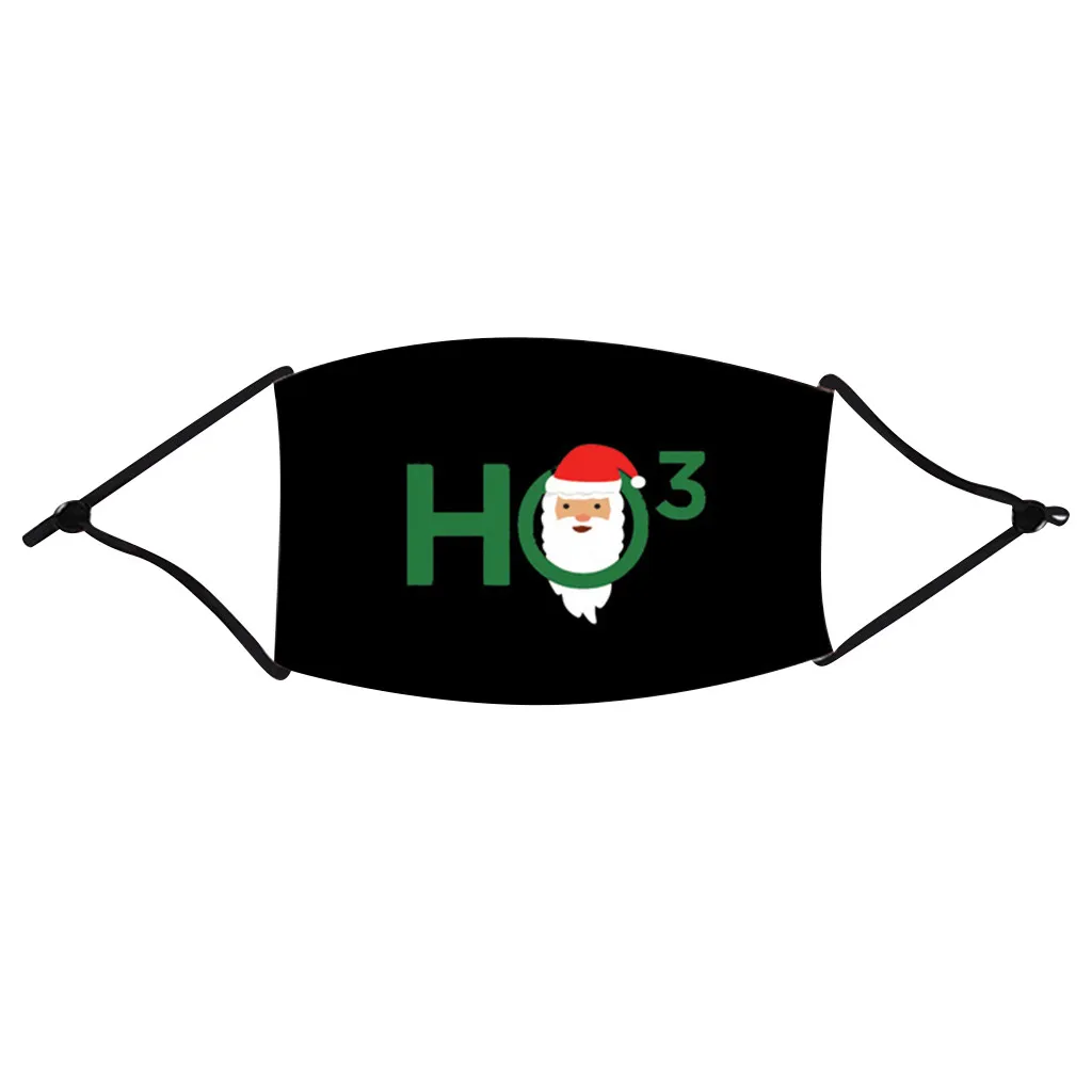 1 шт. рождественские детские наружные маски для рта защитные лица многоразовые