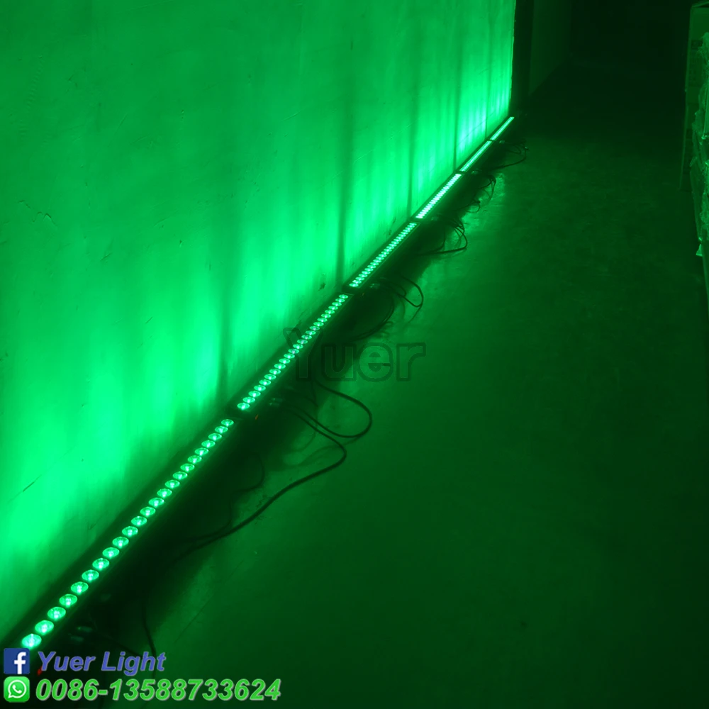 4 шт./лот 24x 3W светодиодная настенная лампа светильник RGB адвокатского сословия СИД светильник s Алюминий чехол DMX512 2/4/6/7/12/24 канала Led DJ диско этапа светильник
