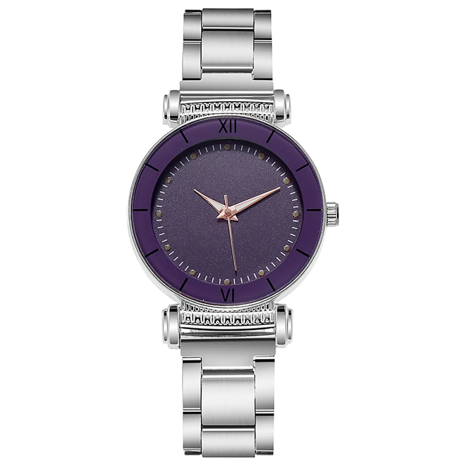 

New Fashion Watches Quartz Leather Watch Alloy Female Stainless Steel Dial Wristwatch Analog Casual Bracele Watch Montre Femme