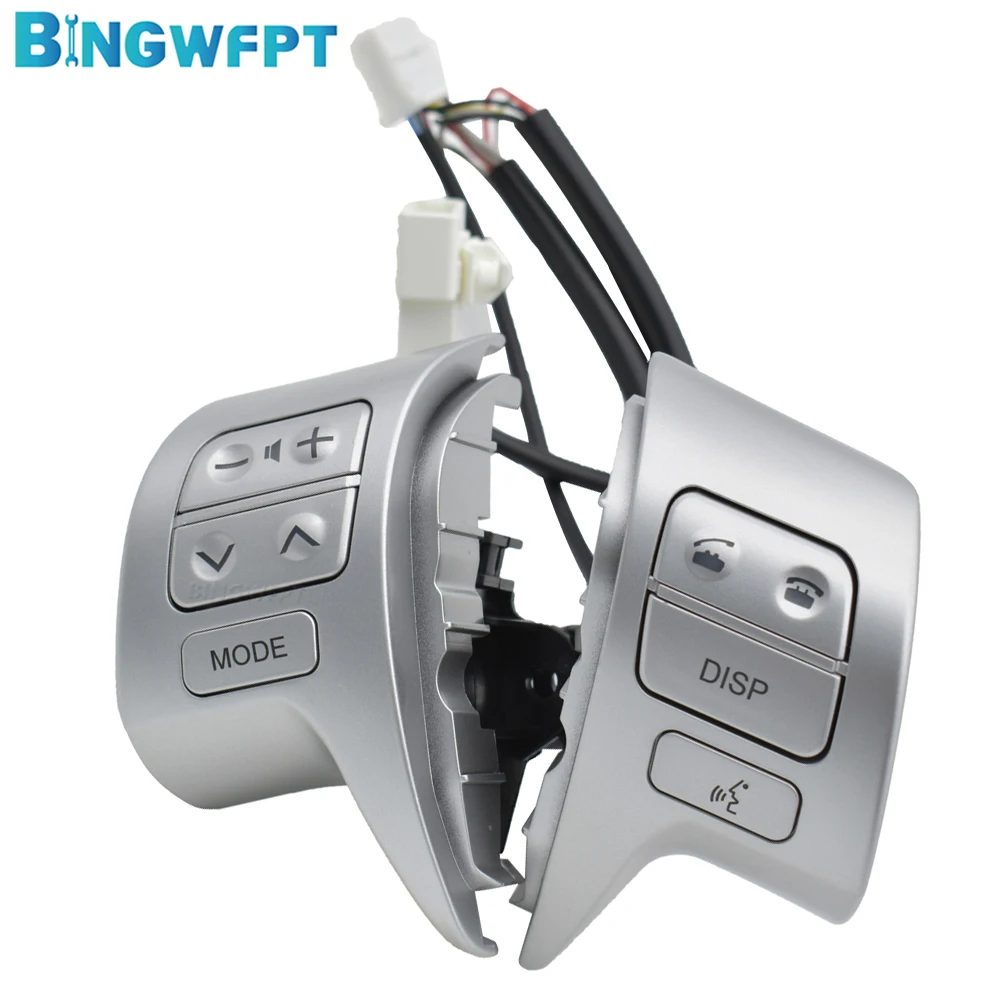 

Для Toyota Corolla ZRE15 2007 2008 2009, новый автомобильный Стайлинг, переключатель управления звуком на руле