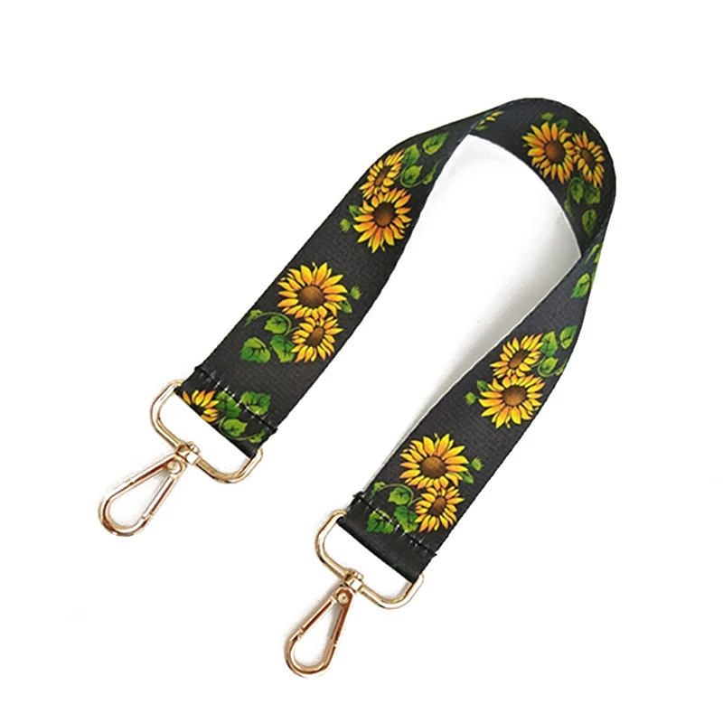 

Ремень для сумок в этническом стиле, регулируемый Радужный аксессуар для сумок, сменные ремни с ручкой