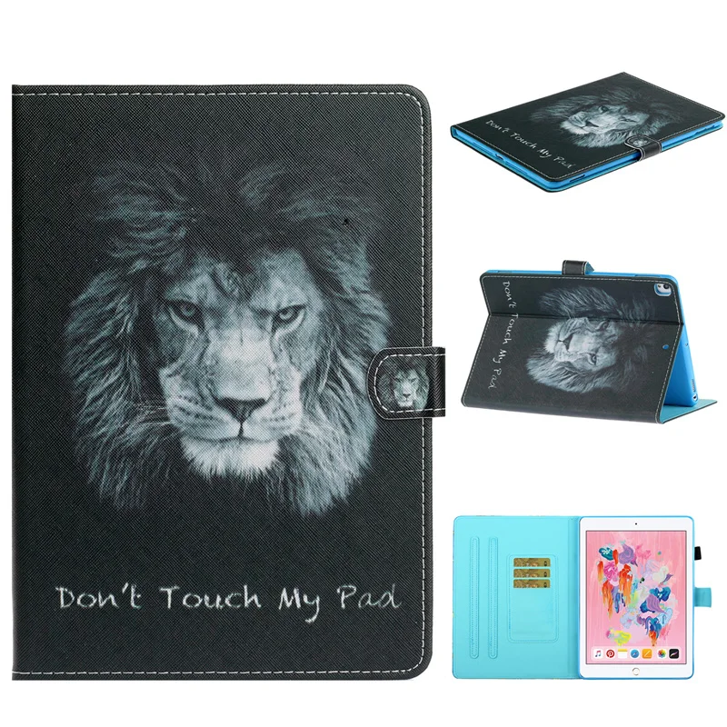 case Магнитный чехол для iPad Pro 10,5 /iPad Air 10,5 Coque кожаный смарт-чехол для iPad 10,2 7-го поколения Capa Funda - Цвет: case
