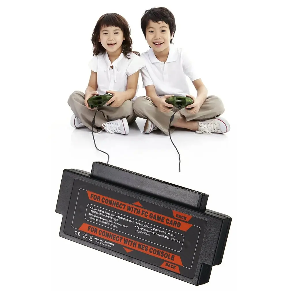 Красная и белая машина Fc 60 Pin в 72 Nes конвертер игровая карта конверсионная