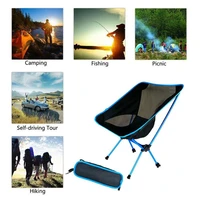 seat fishing tools chair travel folding chair portable beach hiking picnic ultralight superhard high load outdoor camping chair