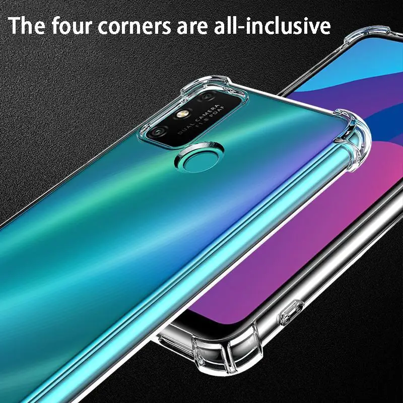 Прозрачный прозрачный чехол-подушка безопасности для Huawei Nova 7 Pro 7i 6SE 5 4e 3i 2i 3e