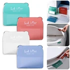 Портативное прозрачное сиденье для унитаза в скандинавском стиле, подъемное устройство для унитаза, не касайтесь крышки унитаза, ручка, аксессуары для унитаза