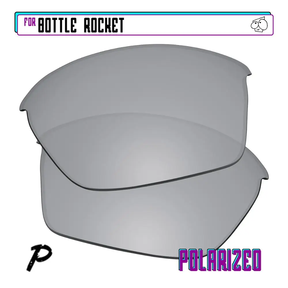 

Ezreзаменить поляризованные Сменные линзы для-солнцезащитные очки Rocket-серебро P