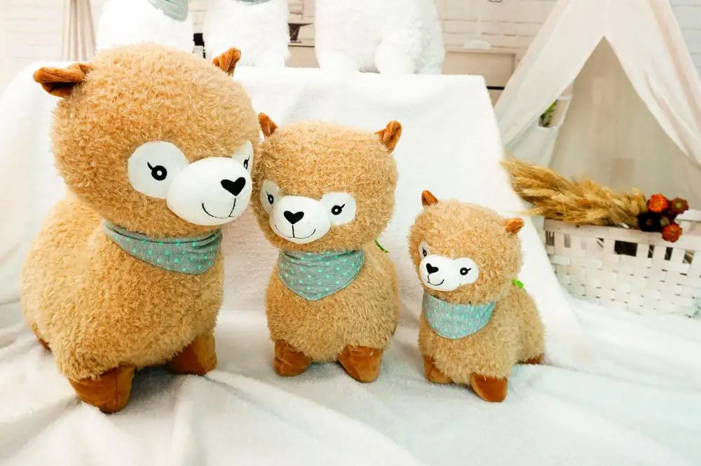 

Cute Alpaca Plush Doll Stuffed Animal Toys Soft Plush Alpaca Children's Girl Birthday Gift