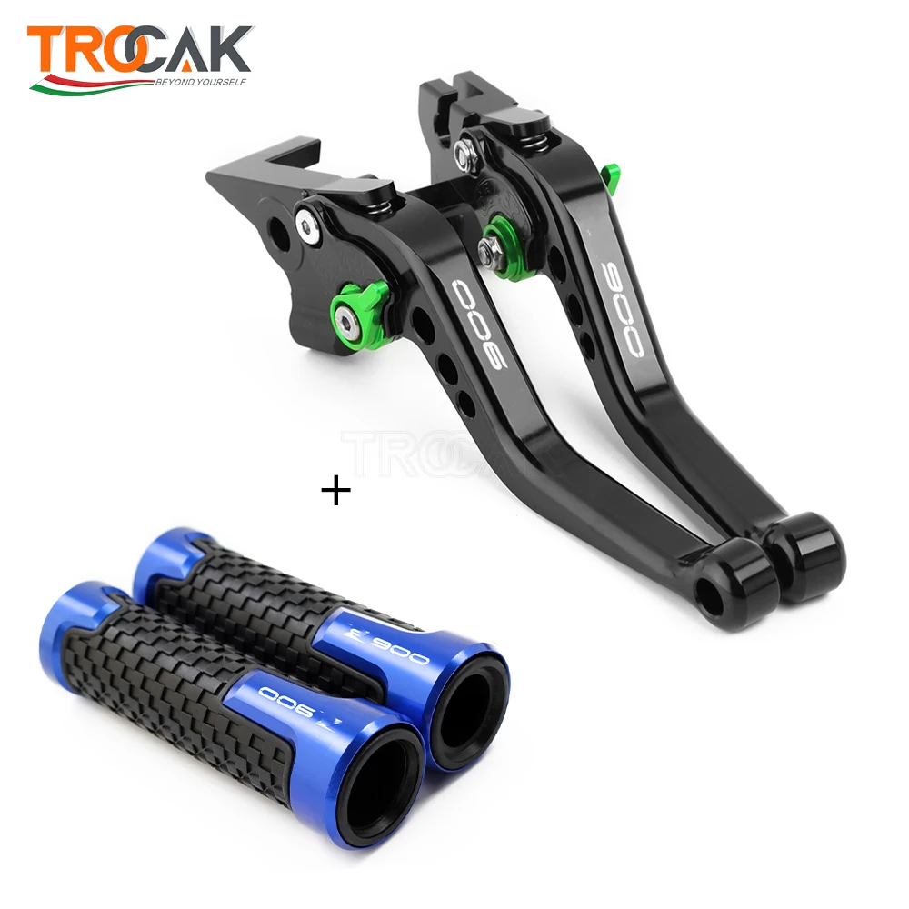 Короткие регулируемые рычаги тормозной муфты и ручки руля мотоцикла для KAWASAKI Z900 Z
