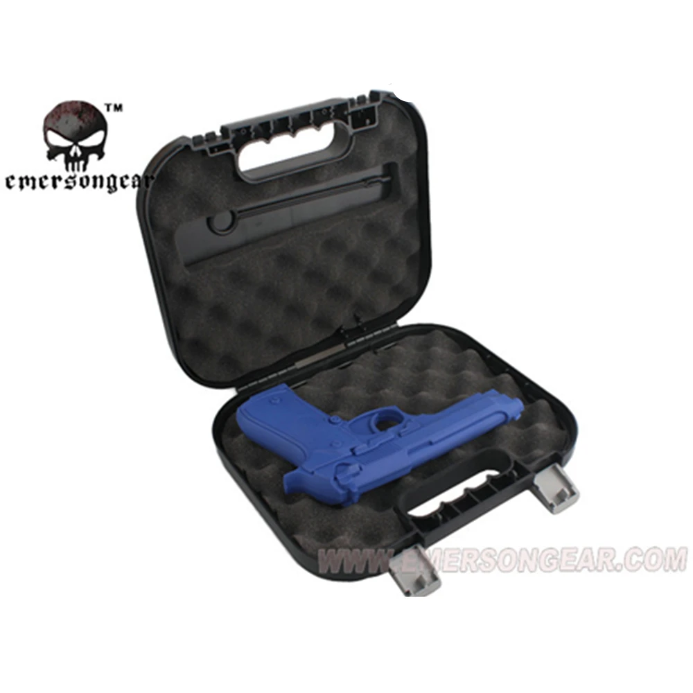 Emerson пистолет Glock Чехол тактический Жесткий Пистолет ABS коробка передач Чехол с подкладкой из пены страйкбол охотничья Коробка Чехол
