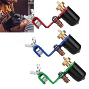 Вращающаяся машинка для татуировок из сплава, микроблейдинг, ручка для нанесения лайнера, Шидер, мощный моторный пистолет, инструмент для перманентного макияжа, машинка для татуировок