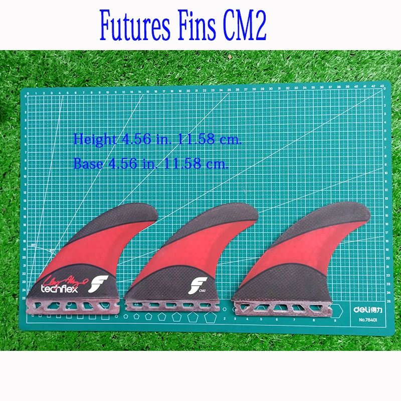 FUTURE плавники (глина марзо) CM2 Tech Flex (набор из трех плавников) ласты карбоната для