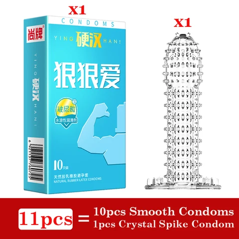10 шт., гладкие презервативы с гиалуроновой кислотой