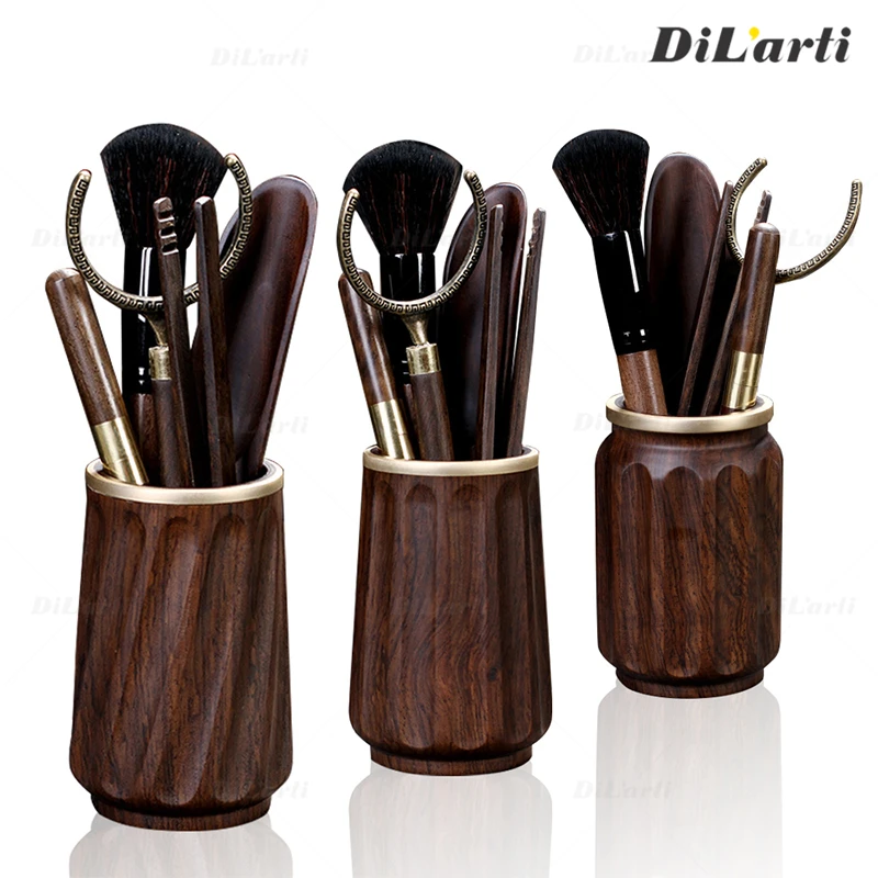 

New African blackwood Tea Ceremony tea set accessories Six Gentlemen Set Tea tube tea clip tea spoon Tea Needle set Decoration