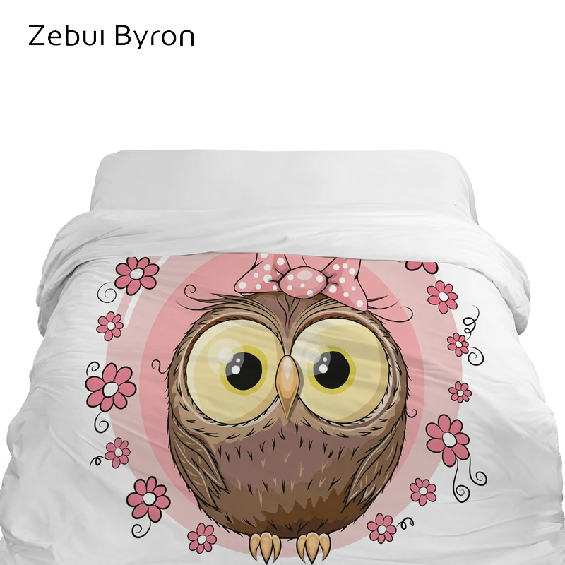 3D мультяшный пододеяльник одеяло/покрывало для детей/малышей/детей 90/150/135