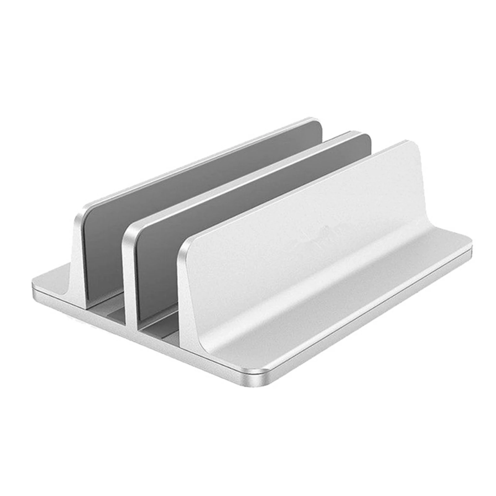 Алюминий сплава ноутбука кронштейн книжная полка хранения в вертикальном