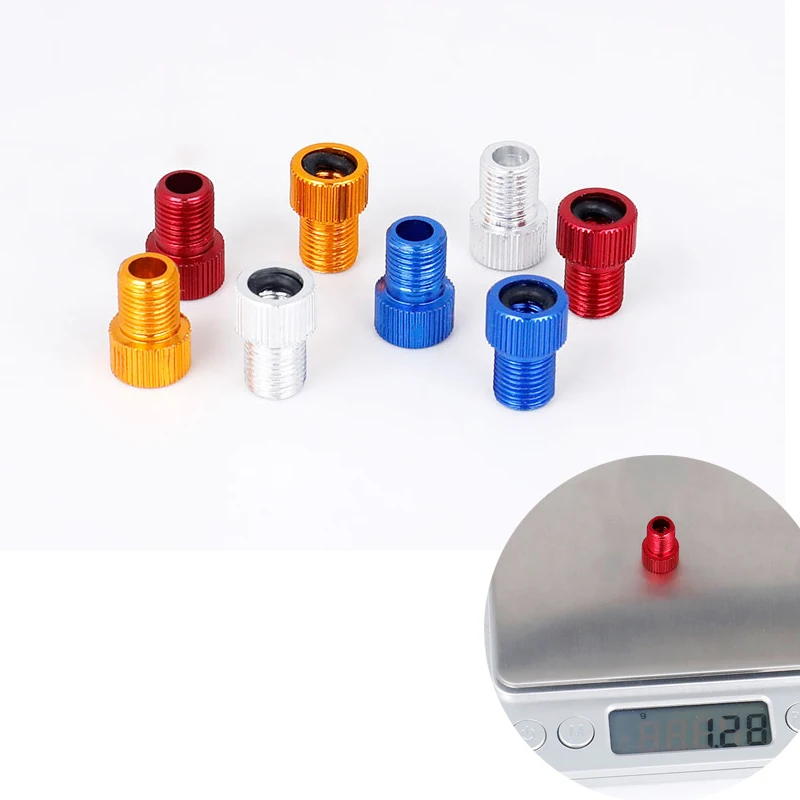 50 шт. велосипедное пневматическое сопло алюминиевый сплав велосипедный адаптер