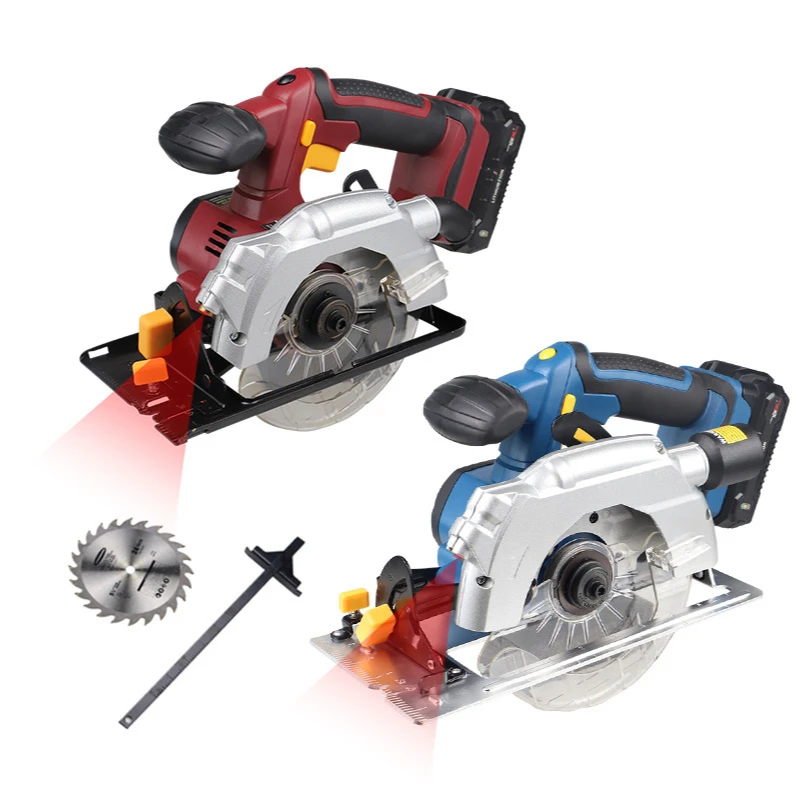 

20V4A перезаряжаемая литиевая батарея циркулярная пила бытовой деревообработка пилы многофункциональный портативный пила машина для резки ...