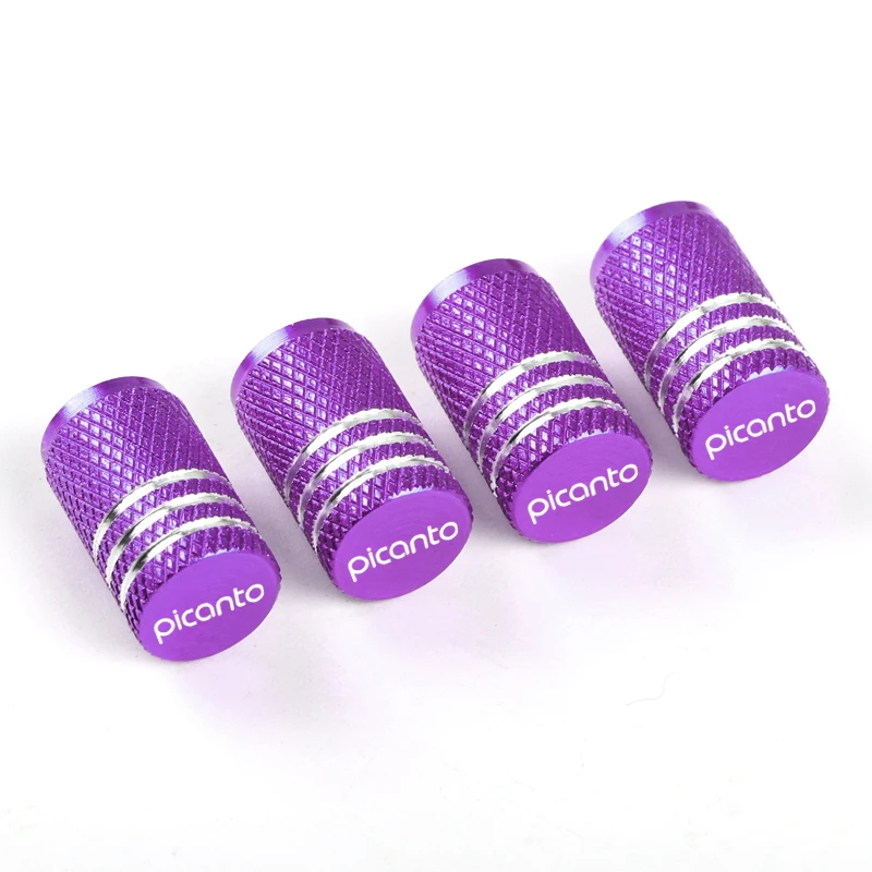 4 шт. автомобильный Стайлинг колпачки для автомобильных колес клапанов KIA picanto soul