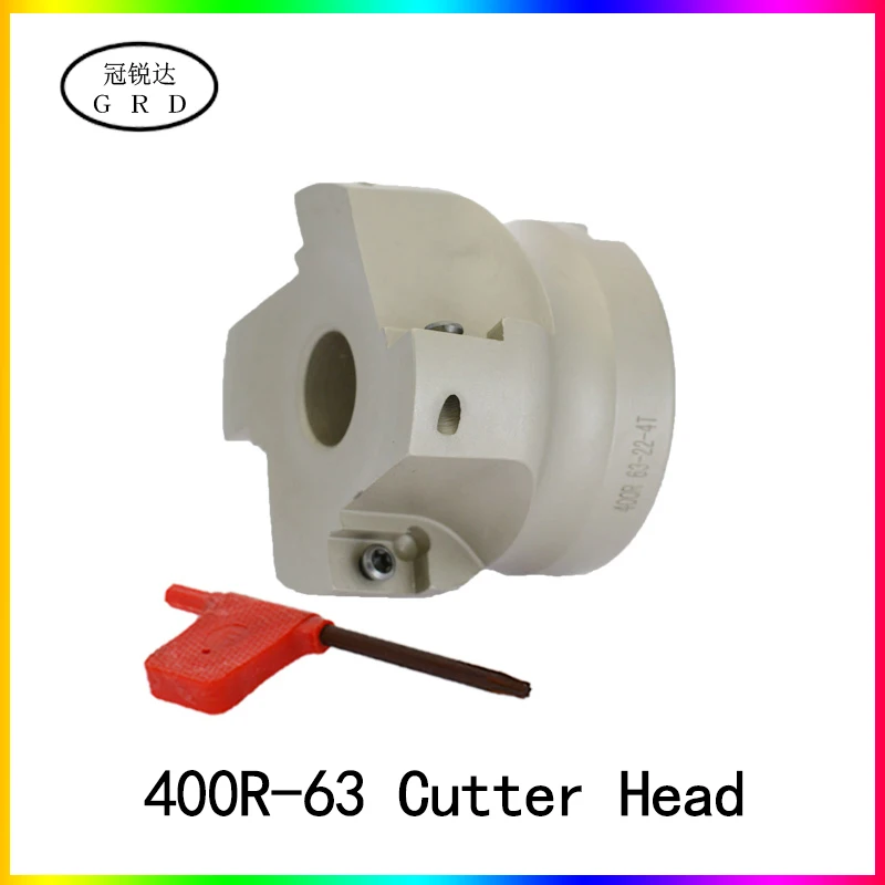 Торцевые фрезы 400R-63-22-4T торцевые головки 400r 63 22 4t для apmt1604 вставки bt nt mt r8 fmb22