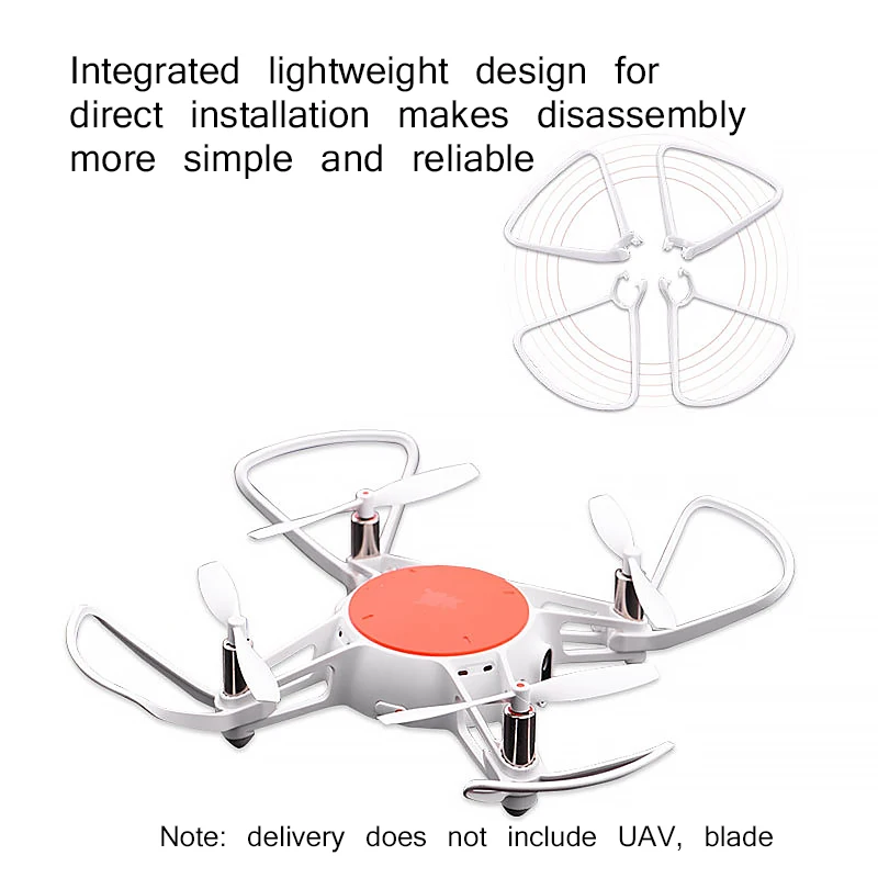Лопасти для пропеллера дрона 2020 4 шт. с защитными лопастями запасные части Xiaomi MiTu