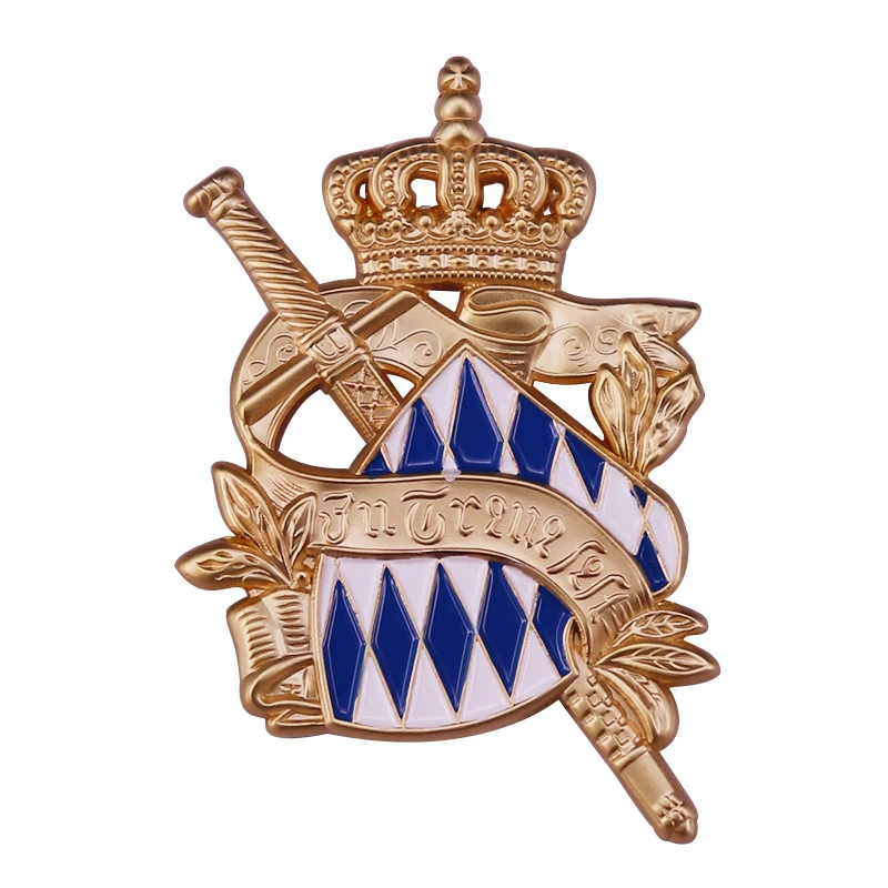 Брошь немецкая ПРУССИЯ, значок с баварскими бегунками, 2021, популярные аксессуары