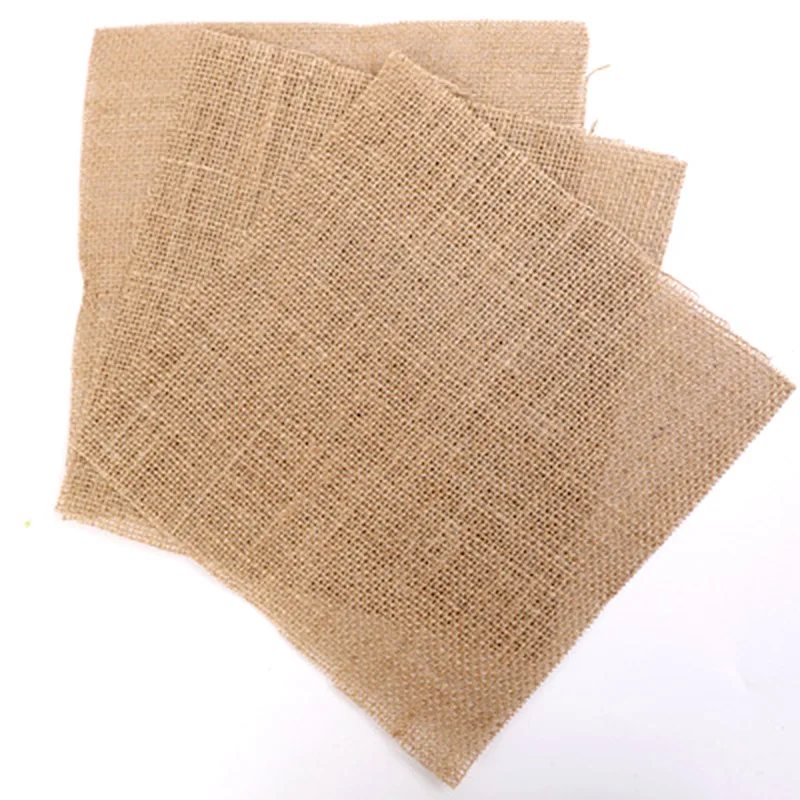 Джутовая Мешковина шт гессенской винтажные Свадебные украшения в деревенском