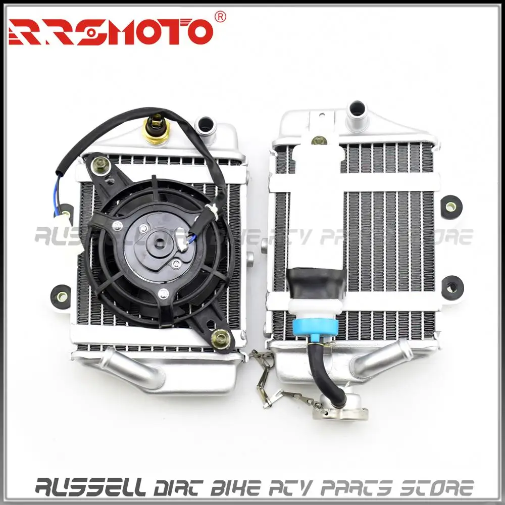 Водяной бак радиатор двигателя для мотоцикла XMoto Apollo SHINERAY Zongshen Loncin Lifan 150cc 200cc 250cc