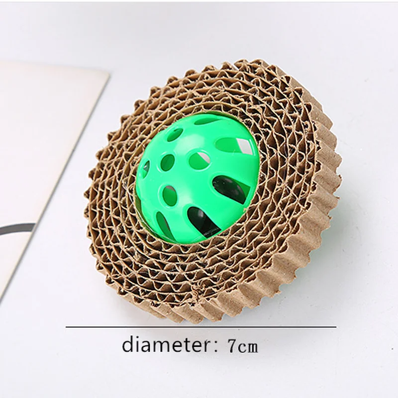 1 шт. новая забавная Когтеточка для кошек кошачья игрушка мячик когтей из