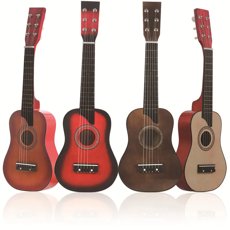 

New 25 "color guitar guitar for beginners elementary school toy practice guitar basswood guitar