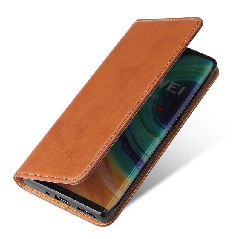 Высококачественный деловой чехол из искусственной кожи для Huawei Mate 30 Pro Магнитный